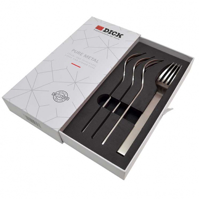 F.Dick Pure Metal, Steak and Table Fork, 4-Piece Set