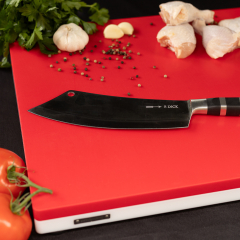 Profboard Chopping board No-Juicegroove 40 x 60 Red