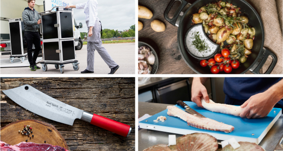 CookUP brands shown in an image collage for mobile display