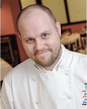 Chef Peter Dewer