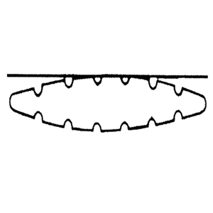 Steel special flat shape