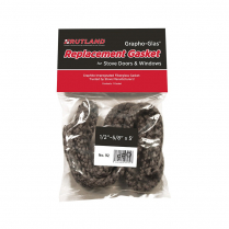 WOODSTOVE GASKET60" ROPE 1/2 X 5/8" (12)