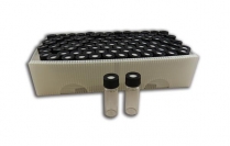 Vial & Cap 4mL CLR 13mm Black PTFE/Sil