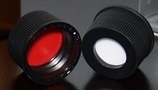 Cap Screw 13mm Black Ribbed Tan PTFE/WHT Sil Slit