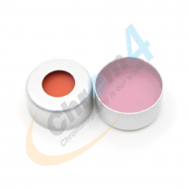 Cap Crimp 11mm Silver Natural PTFE/Orange Sil