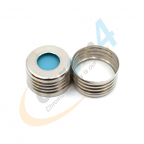 Cap Screw 18mm Mag. WHT PTFE/Translucent Blue Sil