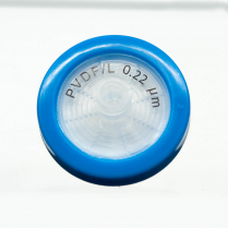 InnoSep&trade; SF25B, 25mm, PVDF, 0.22&micro;m, Syringe Filter, Blue