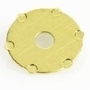 Outlet Gold Disk Seal and Holder Assembly, HP1200/1100/1050