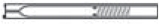 GC Liner, Split, Single Taper, Wool, Deactivated, LPD Agilen