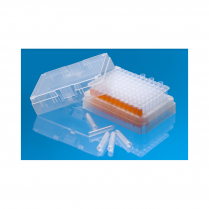 LVL Rack System, 96 Tubes, 1.2mL (low), with lid, prefilled