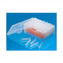LVL Rack System, 96 Tubes, 0.65mL (high), with lid, prefille