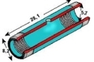 Pyrocoated Tubes w/ Grooves