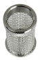 Basket, 20 Mesh 316 SS, Serialized, Push-On Style, Distek