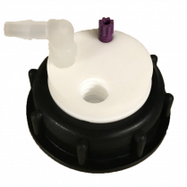 SmartWasteCap S60, 1 charcoal cart filter port + 1 leak(s) (