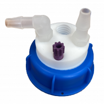 SmartWasteCap Burkle, 1 charcoal cart filter port + 1 entry