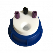 SmartWasteCap Burkle, 1 charcoal cart filter port + 3 entrie