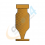 1.5mL Amber Crimp Micro V-Vial
