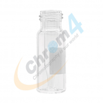 2mL Clr WM Screw Vial w/MS Fused in 300&micro;L Insert, Fused Bott
