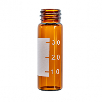 4mL Amber Screw Vial, w/Marking Spot 15 x 45mm, 13-425 Threa