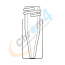 2mL Clear Screw Vial, w/Narrow Tapered 300&micro;L insert, GC