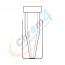 2mL Clear Crimp Vial, w/Narrow Tapered 300&micro;L insert, GC