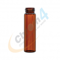 7mL Amber Screw Vial, 17 x 60mm, 15-425 Thread