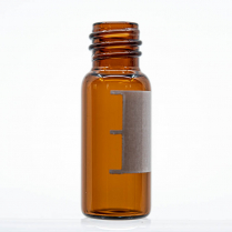 2mL Amber Screw Vial Marking Spot, 12 x 32mm, 8-425 Thread