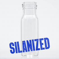 2mL Clear Screw Vial, Silanized, 12 x 32mm, 9mm Thread