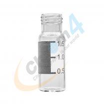 Vials, Screw, 2mL, CLR, patch, 9mm, 12x32mm