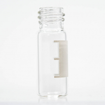 2mL LO Clear Glass Vial Marking Spot, 12 x 32mm, 10mm Thread