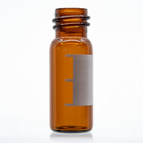2mL LO Amber Screw Vial Marking Spot, 10mm Thread