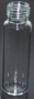 20mL Clear Round Bottom HS Vial Screw,  23 x 75mm 18-425 Thr