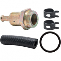 In-Line Fuel Filter with Clamps and Hose