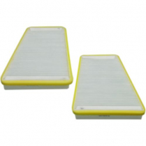 Set of 2 Synthetic Media Cab Air Elements