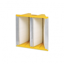 V Bank & Mini Pleats 24"x 24"x 12" (2 V-Banks) MERV 14
