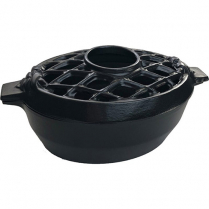 John Wright Matte Black Lattice Steamer