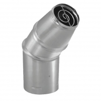 Duravent PelletVent Stove Pipe Horizontal Cap Tapered End 3"