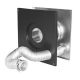 DuraVent Stove Pipe PV Wall Thimble Air Intake Kit 3"