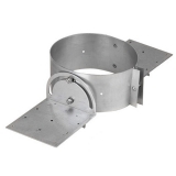 Duravent Stove Pipe, DT Roof Support, 5"
