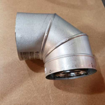 Excel Direct 4" DV Elbow 90 Galv.