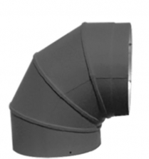 Excel Direct DV Elbow 90 Blk 4"