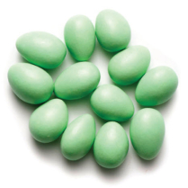 Jordan Almonds, Pastel Green, Standard