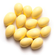 Jordan Almonds, Pastel Yellow, Standard