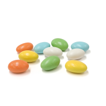 Jordan Almonds, Assorted, Party, w/o Red #3, 25#
