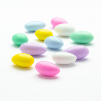 Jordan Almonds, Assorted, 25 lbs Premium