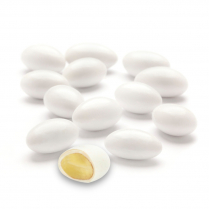 Jordan Almonds, White, Premium