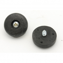 1965 Early F/B Fold Down Rear Seat to Floor Stop Bumpers