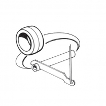 1967-70 Clutch Release Equalizer Rod Ball