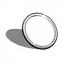 1965-70 Fastback Interior Light Lens