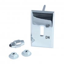 1965-66 Convertible Top Switch Bezel & Knob